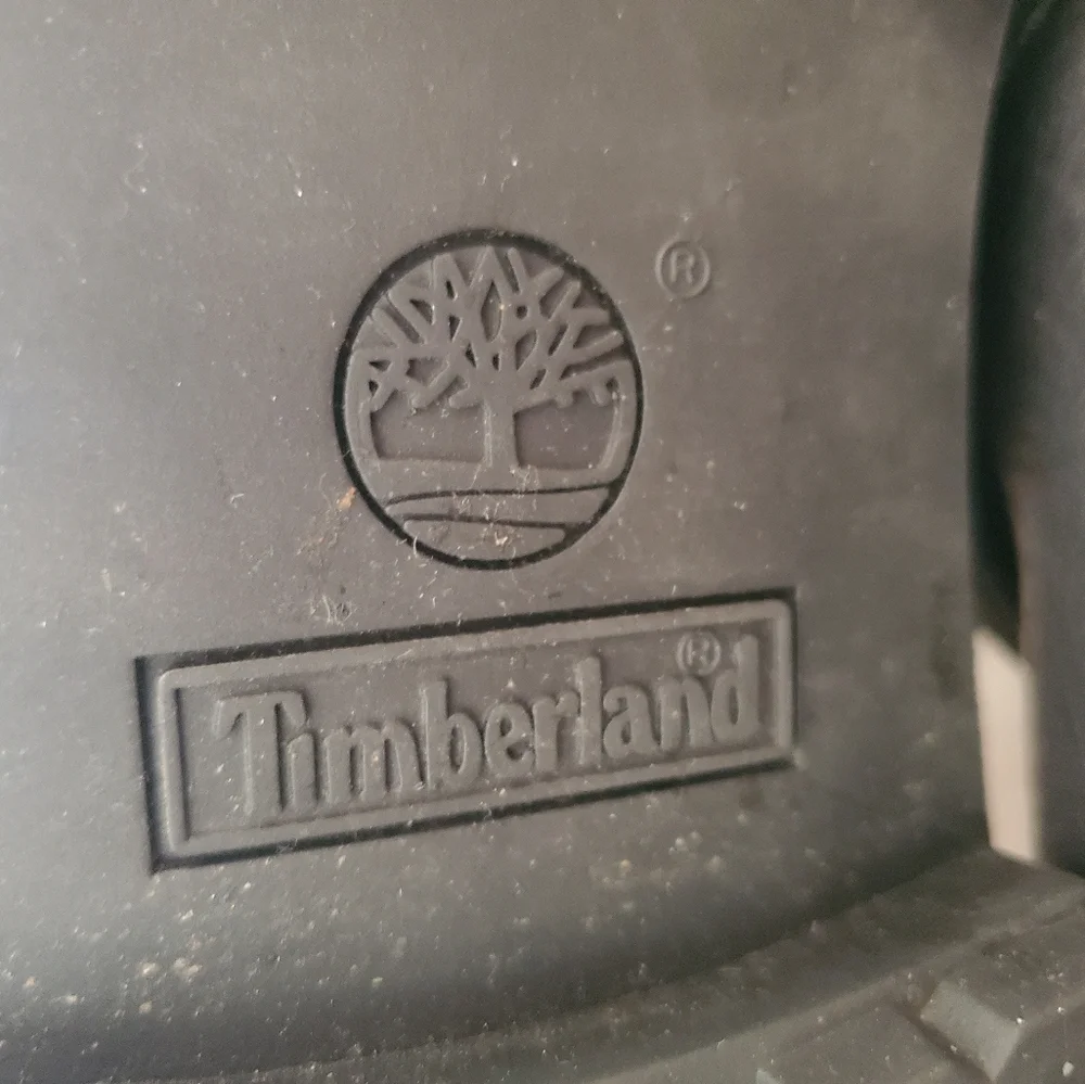 Timberland 6 Premium Foundry Waterproof Boot Black Leather Mens Size 13